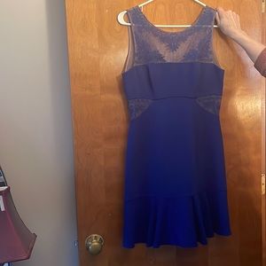 BCBG Maxazdia blue dress